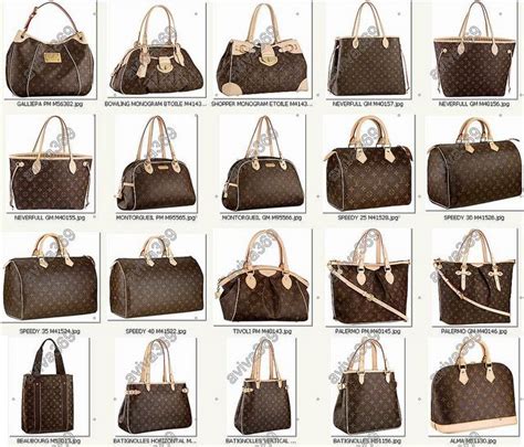 louis vuitton handbag names|louis vuitton handbag style names.